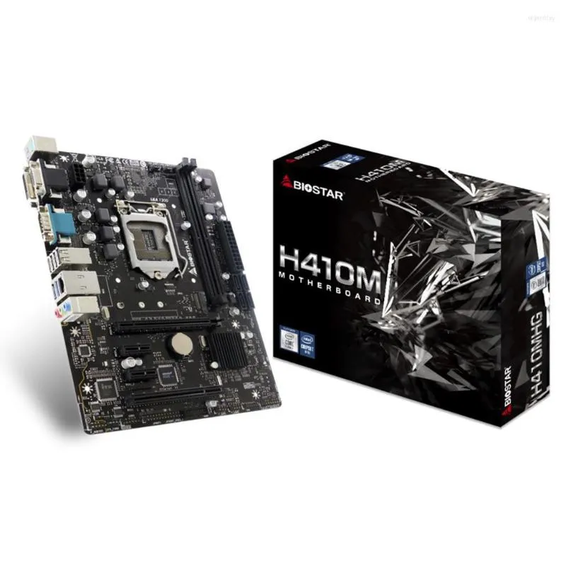 Placa-mãe BIOSTAR H410MHG Placa-mãe 2-DIMM DDR4 Intel H410 PCIe 3.0 64G Soquete LGA1200 H410M