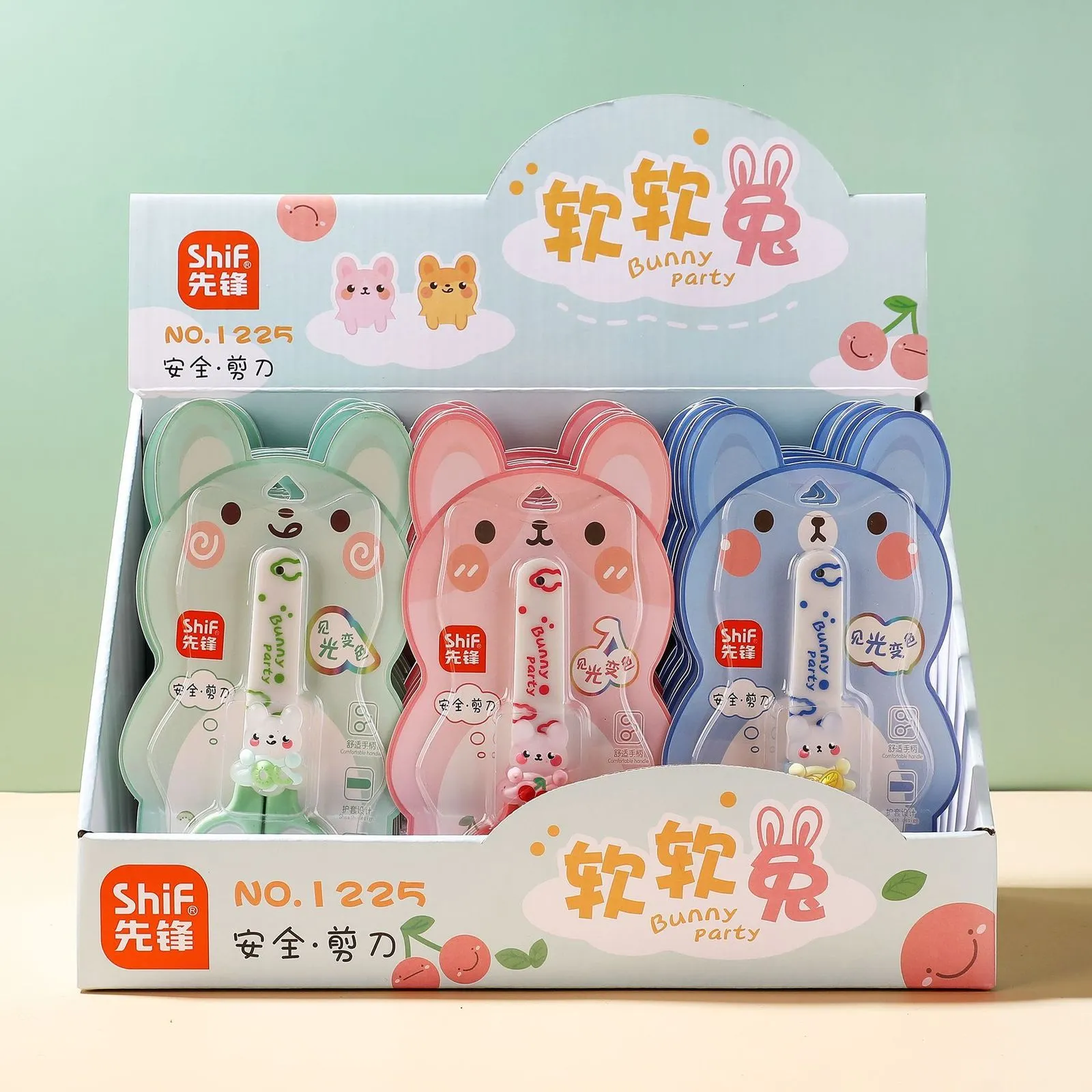DHgate.com:Creative Rabbit Art Scissors, 24 Pcs Office
