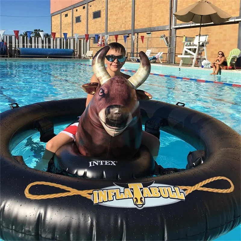 PVC matador riding Inflatabull bullRiding water splashing adult toy inflatable boat giant inflatable swimming pool family swimming pool party ba74 E23