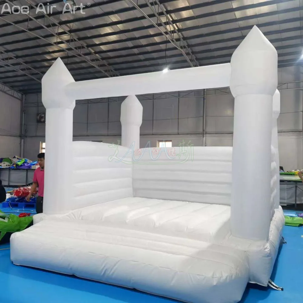 2023 Summer Hot Sale Inflatable Bounce Trampoline Kids Entertainment Jumping Castle for Wedding Party or Outdoor