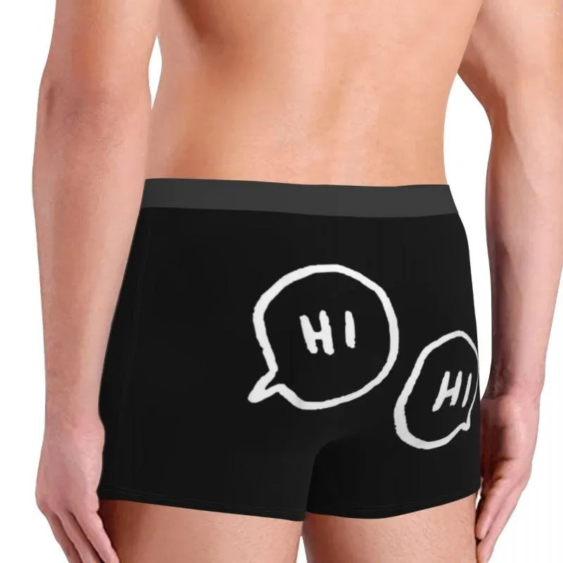 Underpants LGBT Heartstoppers Hi Funny Lover Men's Underwear Boxer Briefs  Shorts Panties Polyester For Homme Plus Size