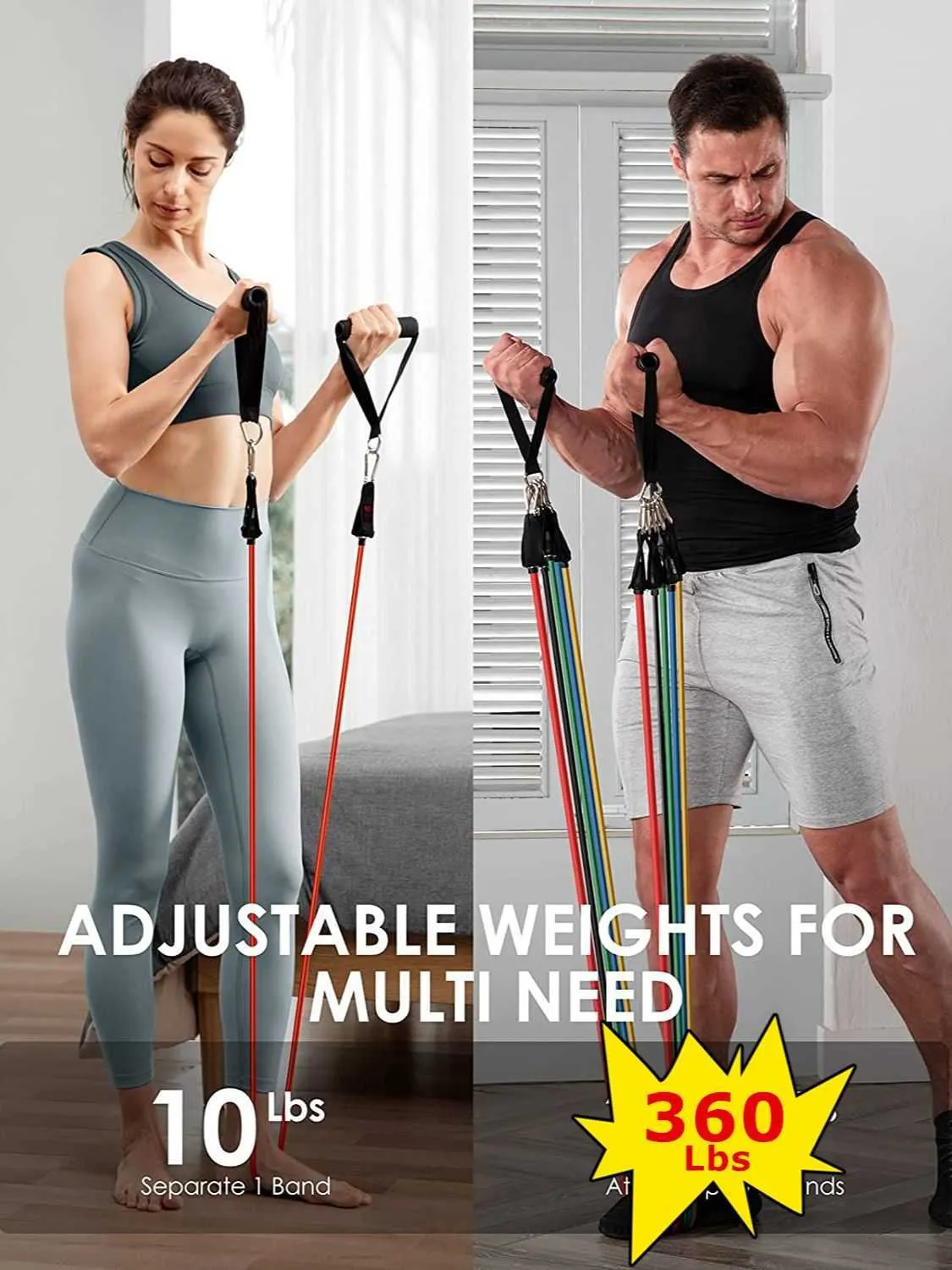 Tube Resistance Bands | REP Fitness | Home Gym Equipment