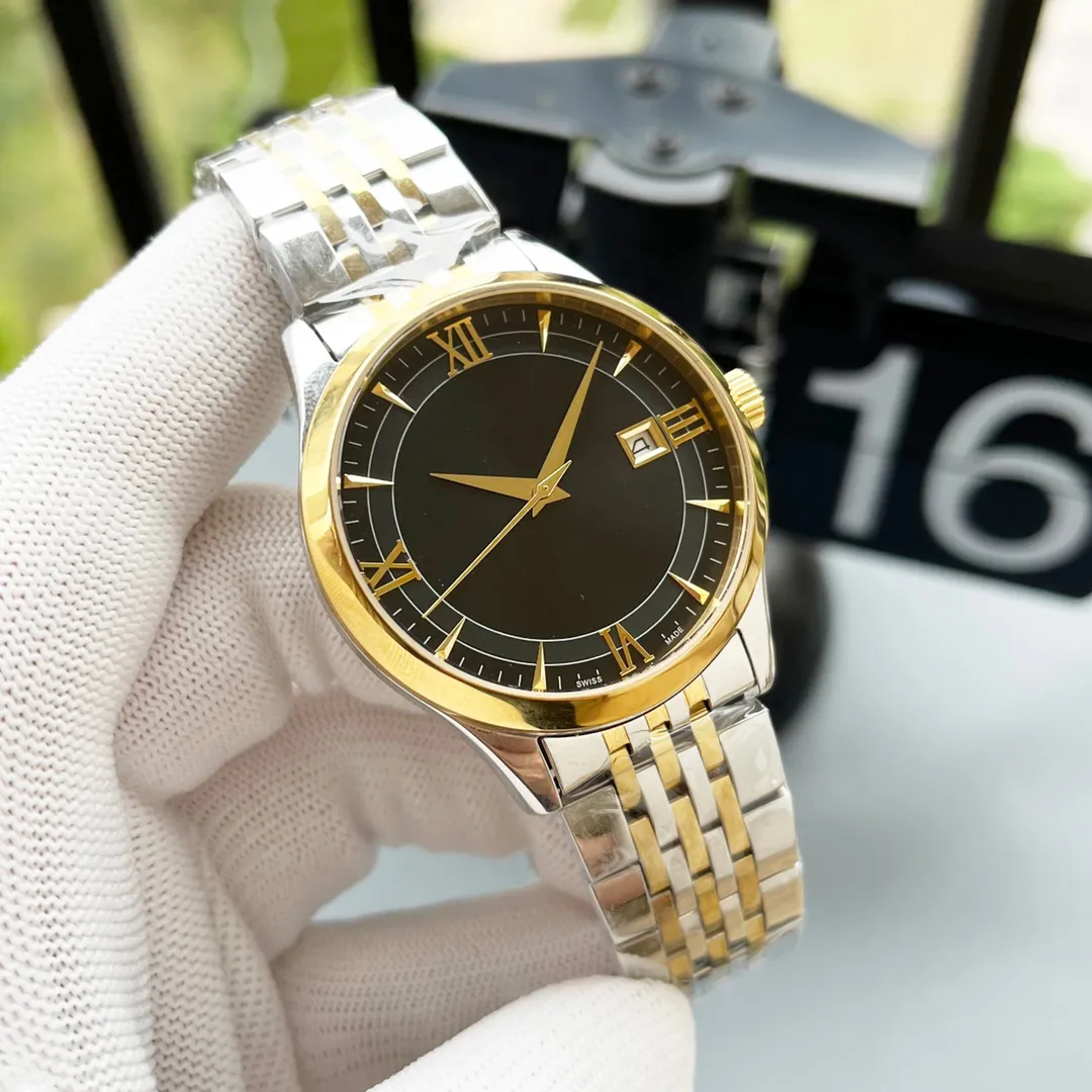 Nieuwe Gentleman Eenvoudige Optioneel Stalen Bandjes Heren Horloge Luxe Designer Horloges Comfortabele Duurzame Automatische Mechanische Horloges Geen Doos