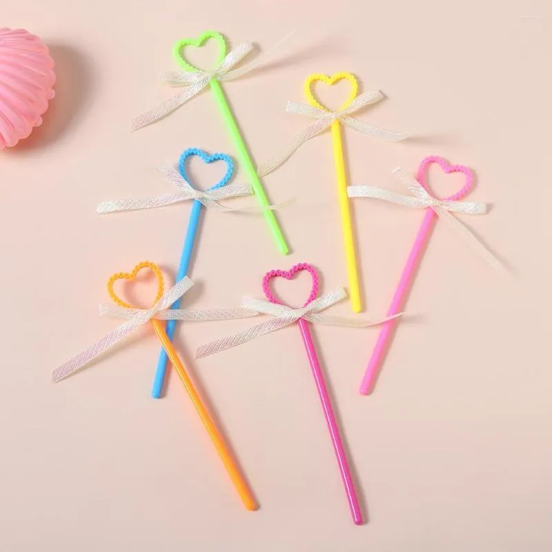 Аксессуары для волос 2pcs Magic Stick Love Forme Share Fairy Wand лента с подарком подарка для девочек, косплей, день рождения