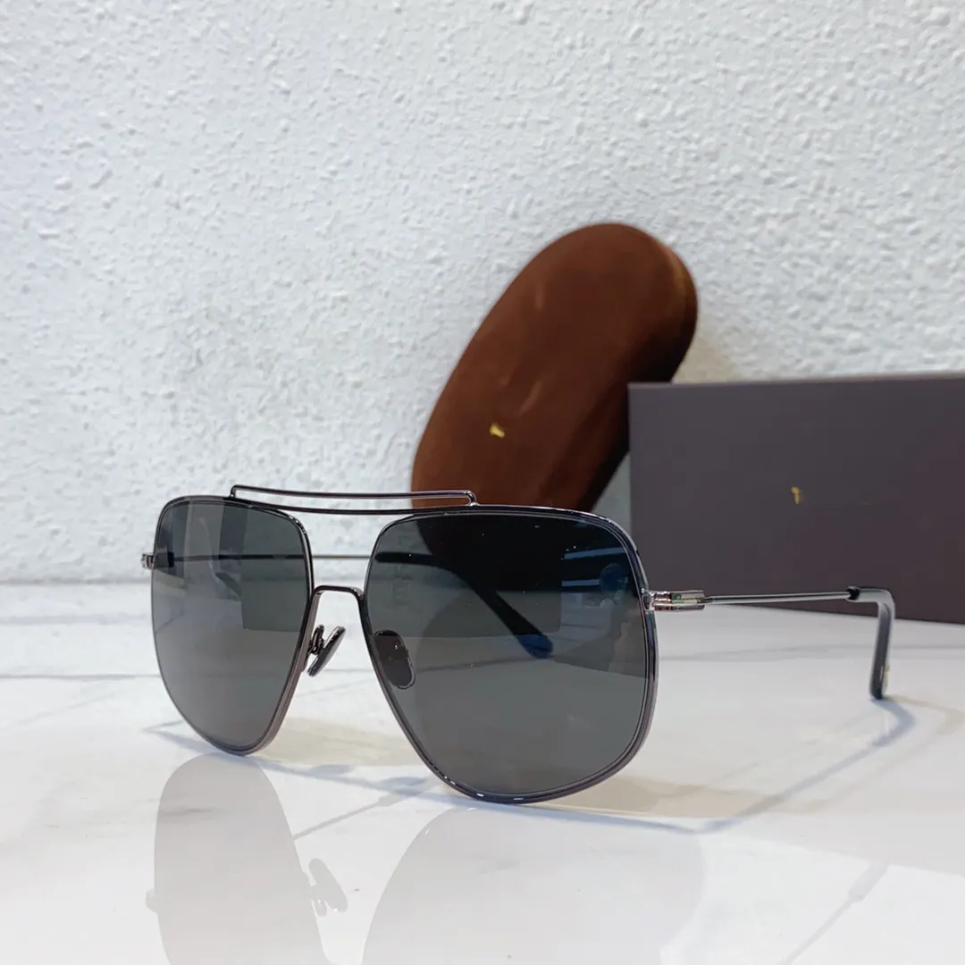 2023 marka Tom designerskie okulary przeciwsłoneczne wysokiej jakości metalowe okulary przeciwsłoneczne męskie okulary damskie okulary przeciwsłoneczne UV400 obiektyw Unisex z pudełkiem Dropshipping