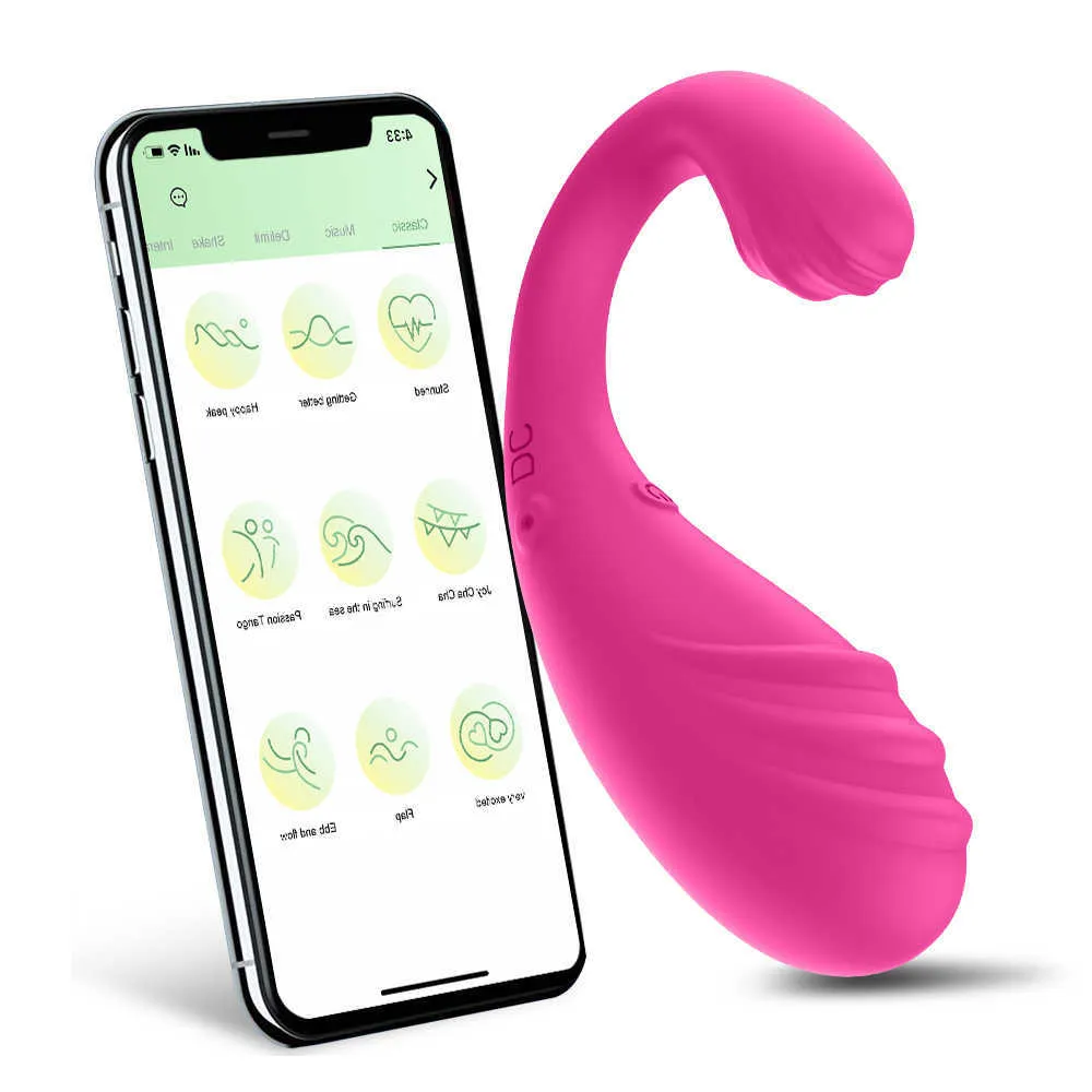 NXY Vibrators Long Distance Bluetooth Wearable Panty Vibrator App Control Clit g Spot Massager Dual Stimulatio_voghion.com