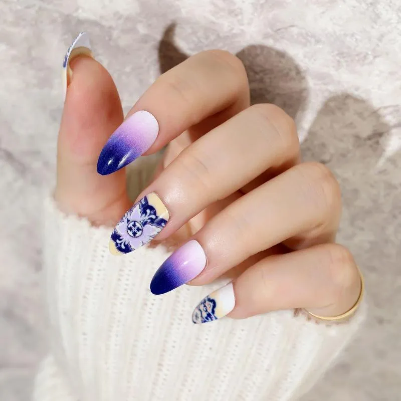 Bcloud 500Pcs Ultra-thin C Curved Frosted Full Cover False Nail Extension  Manicure Tool - Walmart.com