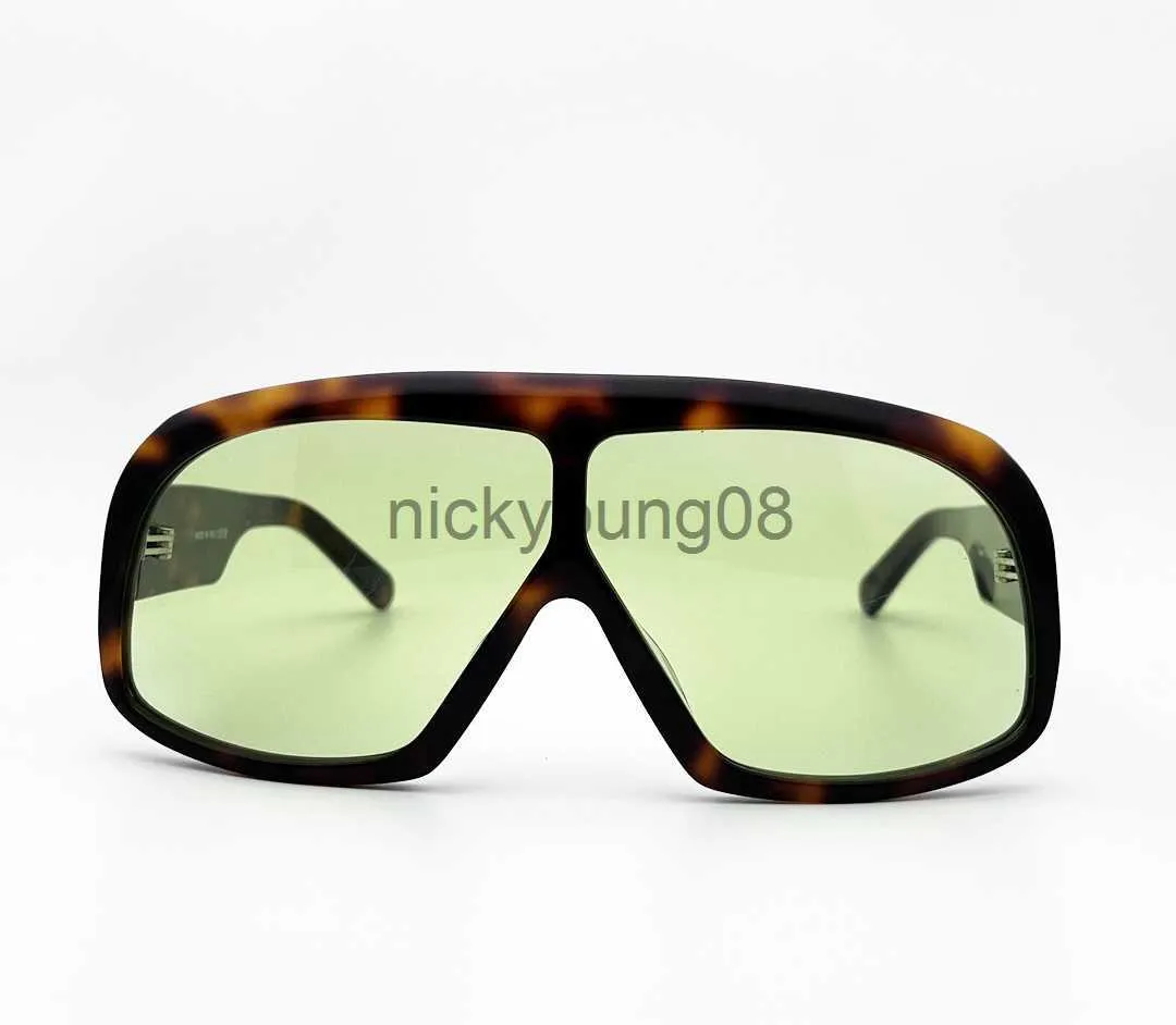 Solglasögon Modedesigner Cassius 0965 solglasögon för män kvinnor klassisk pilotform överdimensionerade glasögon sommartrender unik stil UV-skydd kommer med fodral x0