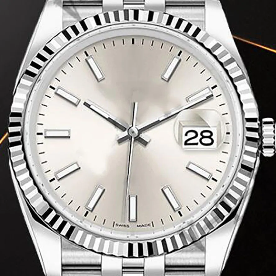 남성/여성 Rolaxes Watch Mens 2023 New Datejust 스타일 스위스 에디션 Cal.3235 Movement Best 41mm 126334 Jubilee Band 904L 공장 시계