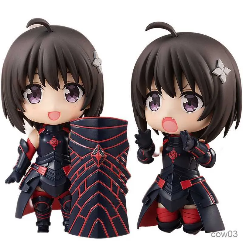 Actie Speelfiguren Don't Want to Get Hurt so I'll Out My Defense Anime Figuur Honjo Shiramine Risa 10CM Model Pop Speelgoed R230710