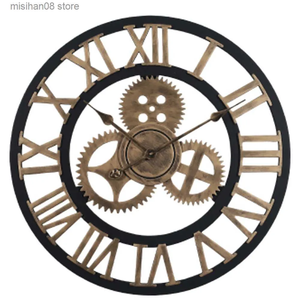 壁時計ギア壁時計モダンなデザイン時計クォーツタイミングサイレント