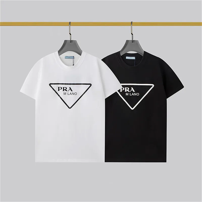Erkek Tees Kadın Tişörtleri Tasarımcı T-Shirts Pamuk Üstleri Adam Sıradan Gömlek Pra Tshirts Giyim Sokak Şortlu Kılıf Giysileri S-XXXL 05