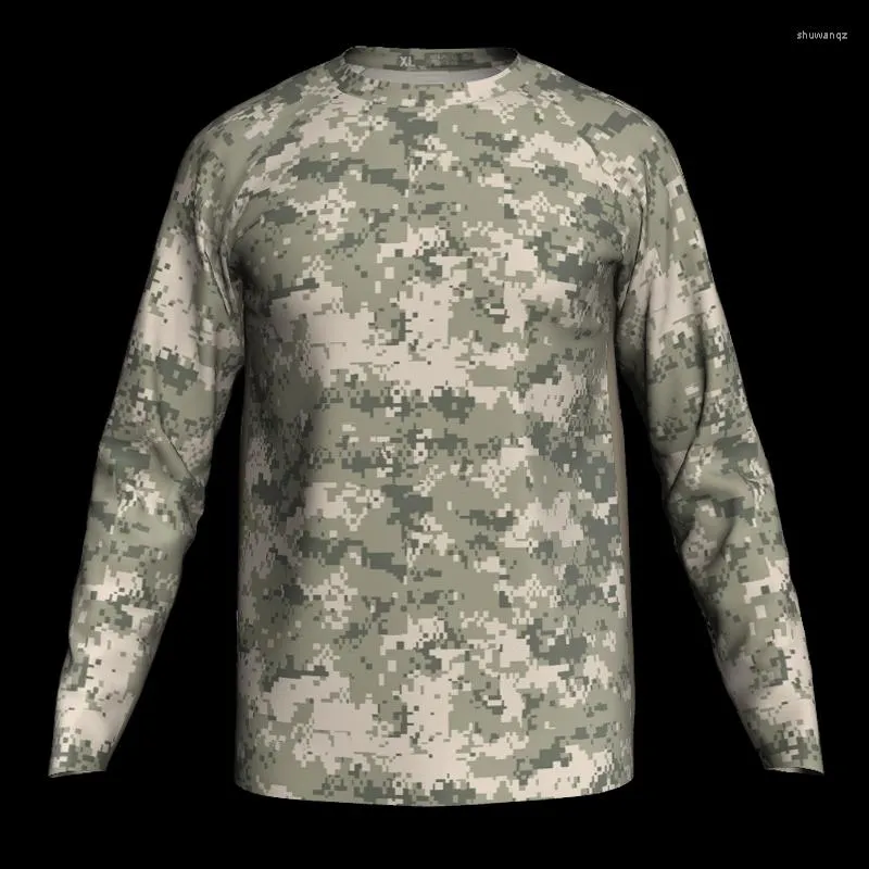 Yarış Ceket Camo Mens Uzun Kollu Yol Bisiklet Jersey MTB Gömlek Bisiklet Giysileri Bisiklet Biberi Giyim Rider Sweater Yürüyüşü Açık Spor Topları