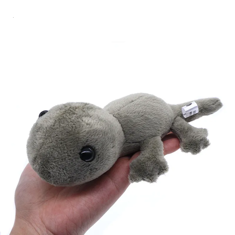 Плюшевые куклы Small Soft Real Life Gecko Plush Toy Mini Милая домашняя настенная ящерица фаршированная рептильными животными подарки для детей 230707