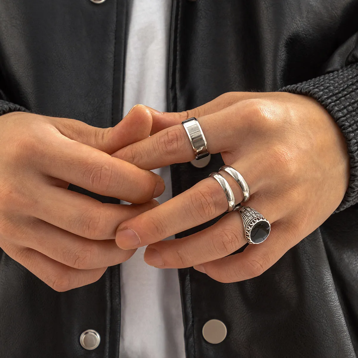 Cheap metal rings new arrivals