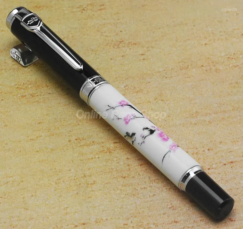 Jinhao Plum Blossom Métal Céramique Roller Ball Pen JR143