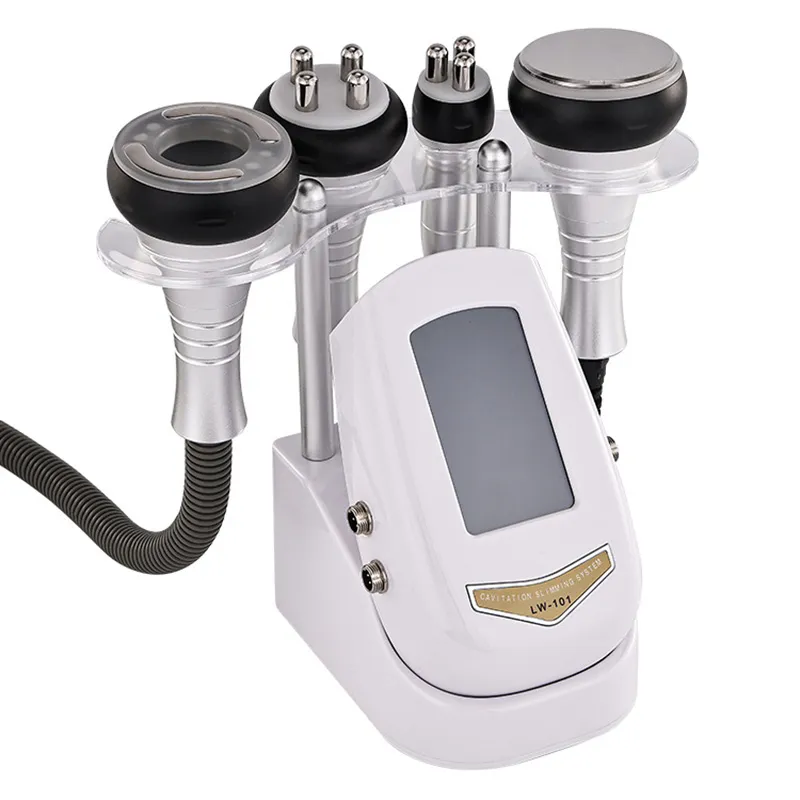 4 en 1 40k cavitation ultrasonique RF vide amincissant la machine radiofréquence Lipo aspiration corps façonnage poids sculpture perte de graisse maison peau levage équipement de beauté