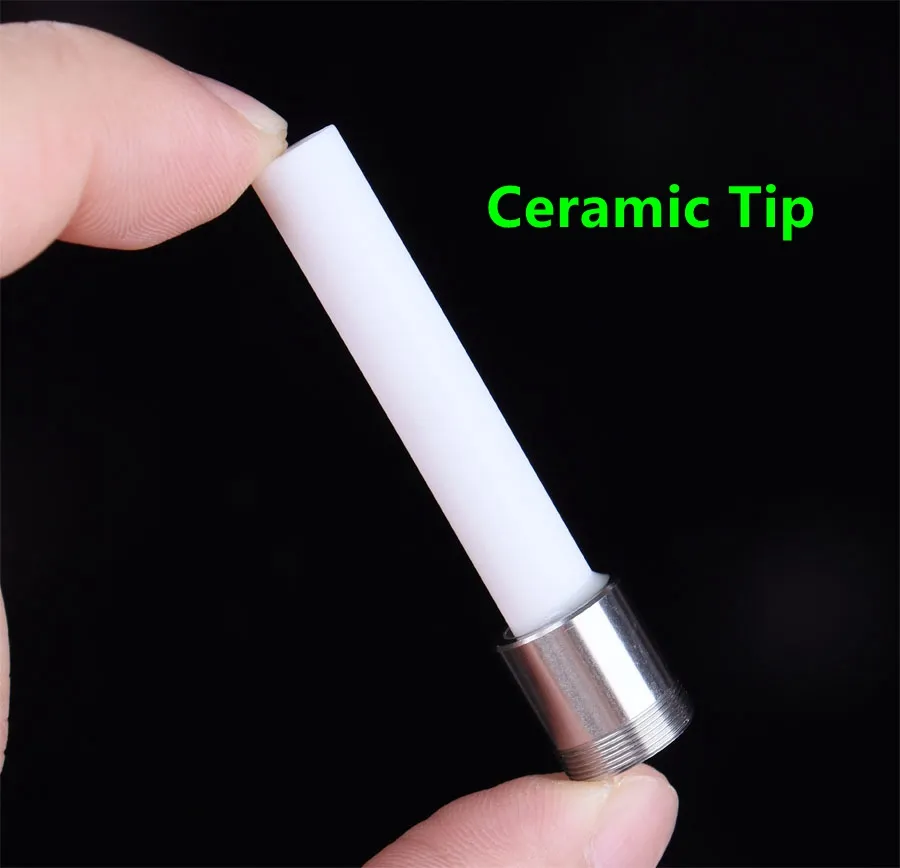 Smoking Pipes Accessories 510 Ceramic Tip Quartz Banger Nail For Nectar Collector Glass Bong Bubbler Pipe Tool