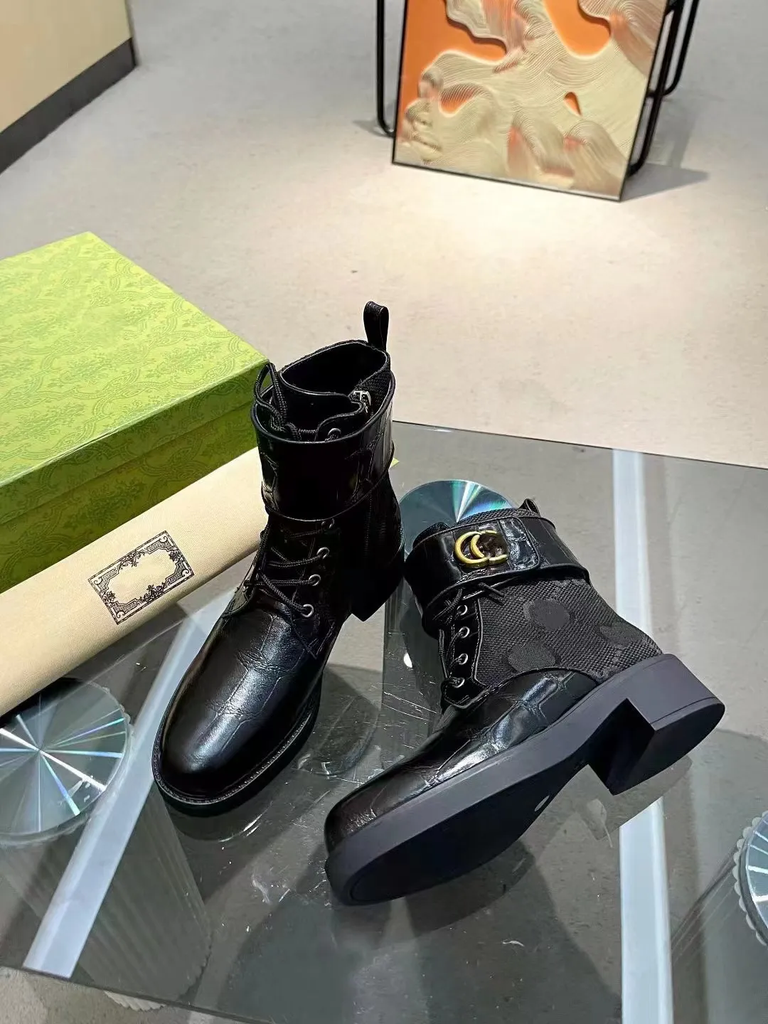 Women's high heel sales motorcycle riding boots