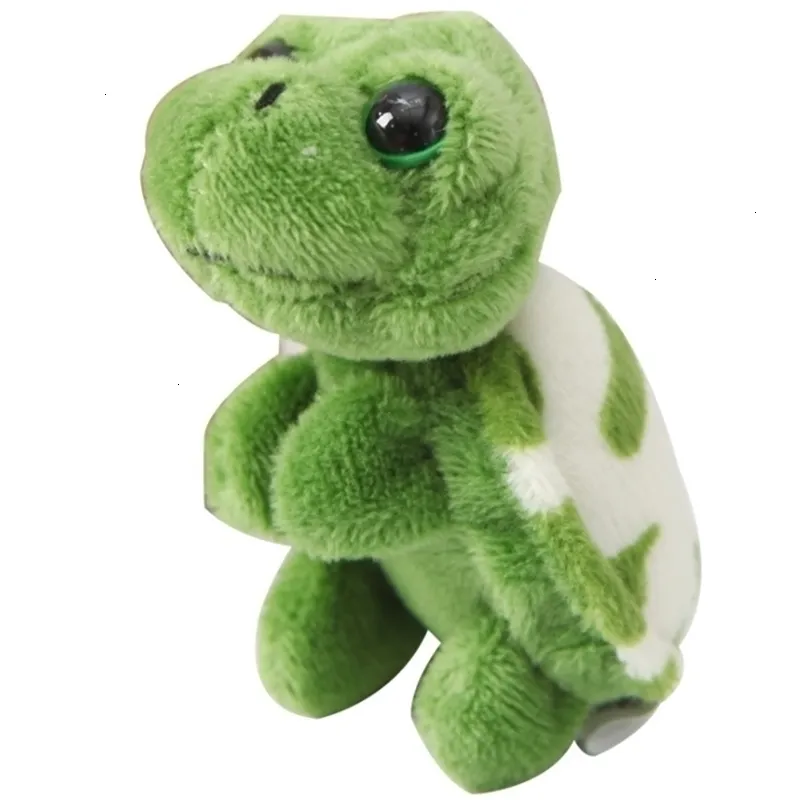 Plush Keychains 6CM Little Tortoise Toy Plush Keyring Chain Ring Pendant Gift 230707