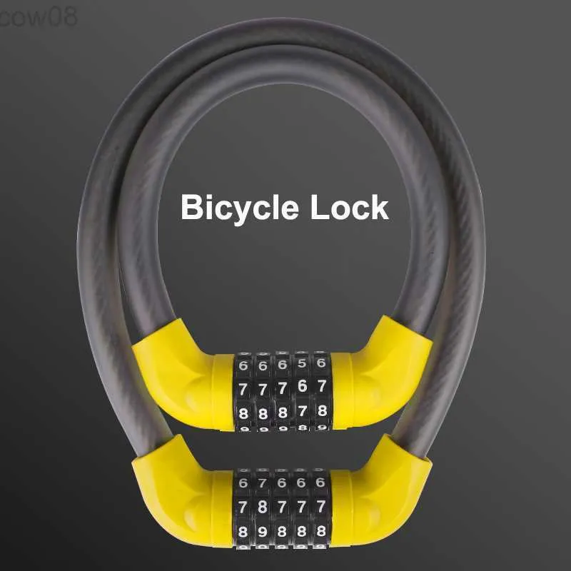 自転車ロック Bicyc ロック 5 桁の組み合わせ Bicyc 安全ロック アンチ tht 自転車ロック Ectric バイク スクーター Motorcyc パスワードの組み合わせ HKD230710