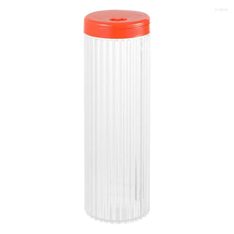 Storage Bottles Food Containers Spaghetti Container With Lid Airtight Jars For Cereal Rice Pasta Boxes