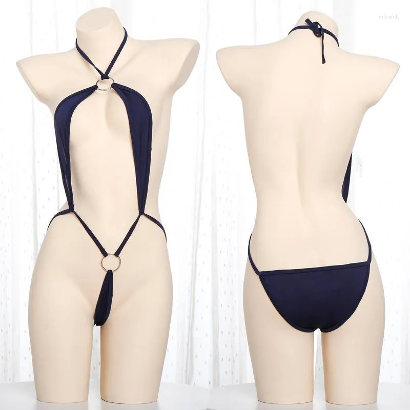 BHs Sets Kawaii Dessous Micro Bikini Lenceria Mujer Sex Kostüm Mode Frauen Sexy Unterwäsche Backless Nachtwäsche DDLG Kleidung