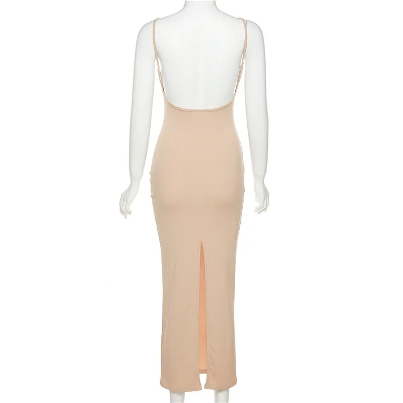 Merrillcoast White Knit Camisole Dress With Hollow... From Qiyue01, $11.98  In Bulk | DHgate.Com