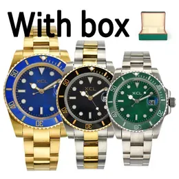 Wristwatches Watches Roles 2813 Luxurious Watchs 41mm Date Man Watch Mens Designer Green Dial Heart Hour Hand Movement Diamond Sapphire 904l