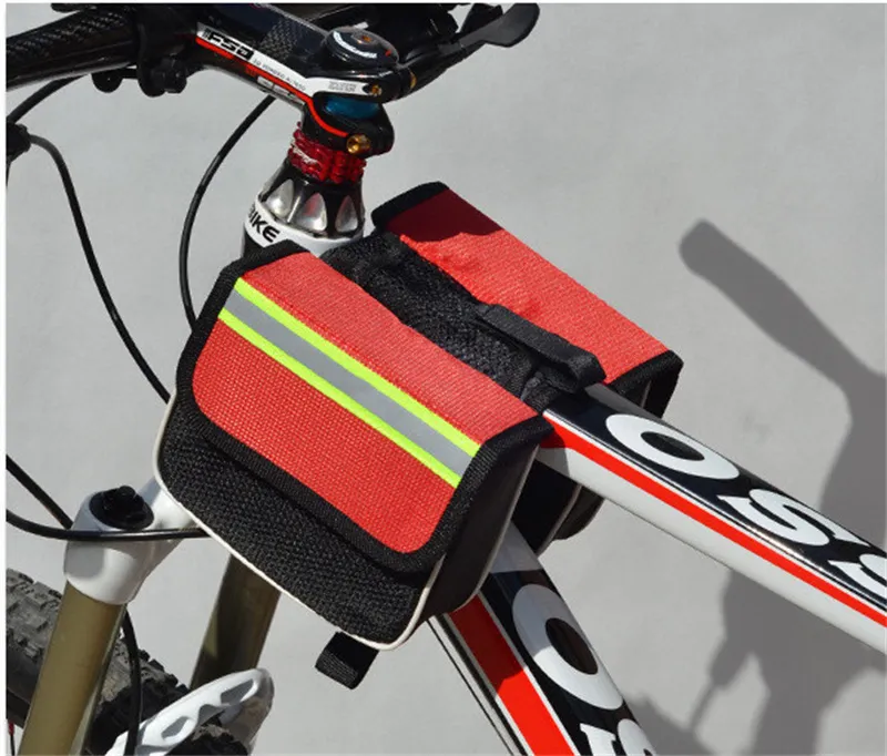 Sacoche de selle de vélo Sacoche de vélo Porte-bagages de vélo Sacoche de selle Sac à bandoulière pour ordinateur portable Porte-bagages Sac de vélo Accessoires de cyclisme professionnels 3 en 1