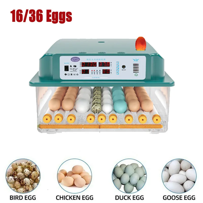 Automatic Reptile Egg Incubator With Turner Digital Brooder Machine For