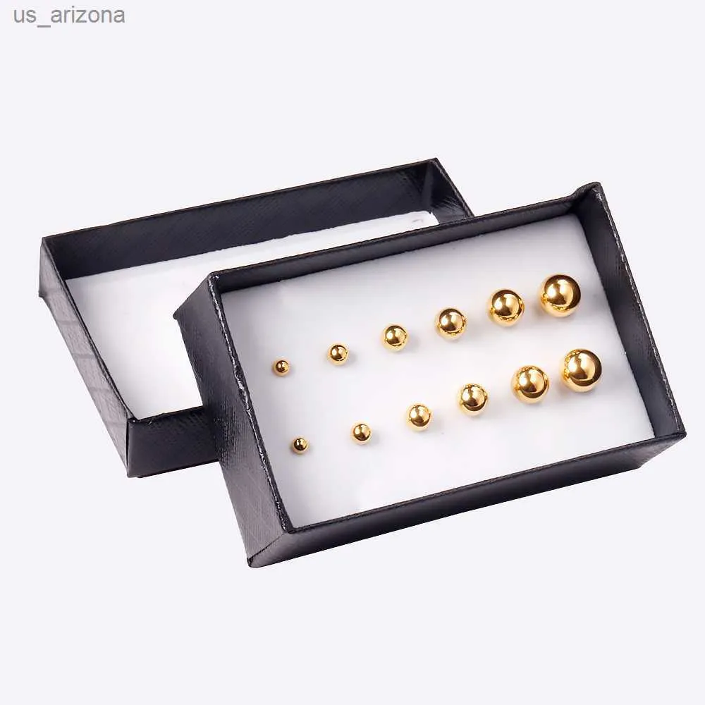 Ball Stud Earrings 14k - pick your size! – SUZAN DES