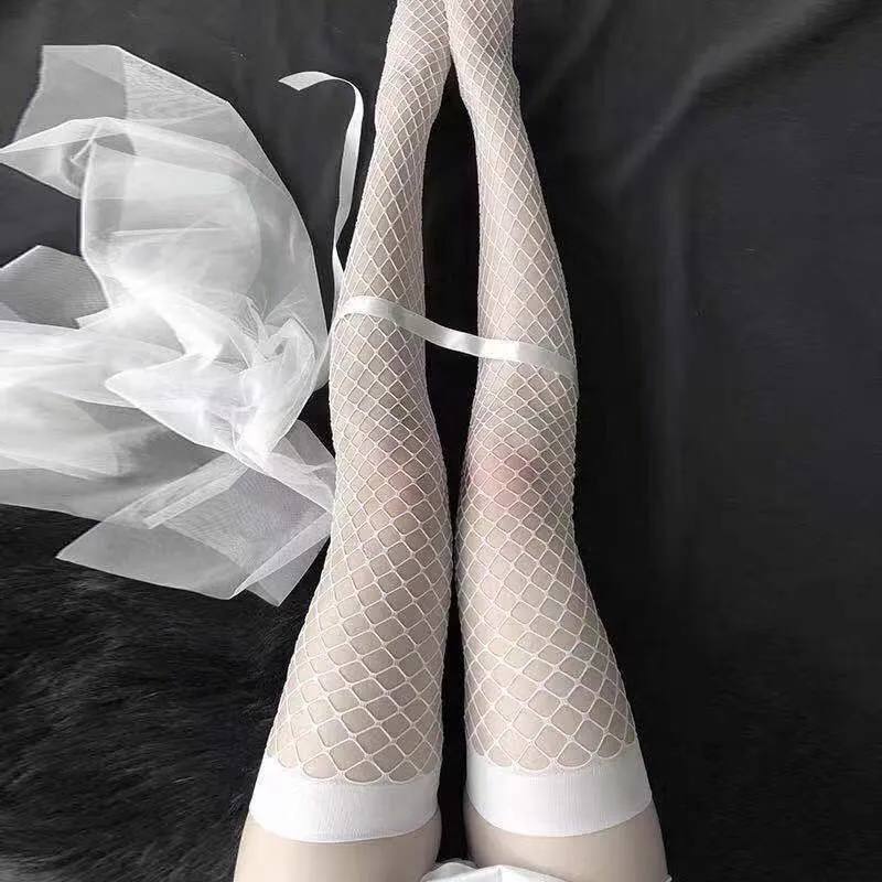 Sexy Socks Womens Sexy Pornographic Fish Net Body Stockings Hollow Fetish  Net Transparent Knee High Stockings Adult Black Hose 230711 From 12,06 €
