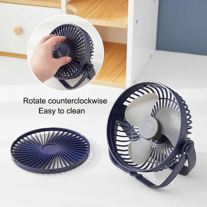 Electric Fans Cameras Mini USB Desk Fan laddningsbar bärbar liten bordskylfläkt med hastighet kraftfulla vindkontor fan