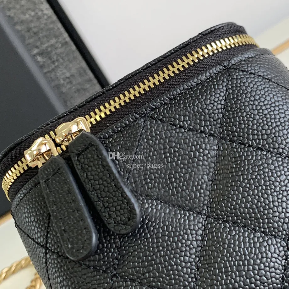 Designer Bag Lady Chain Cosmetic Bag Genuine Leather Shoulder Bag Luxury Crossbody Bag 11CM Delicate Knockoff Super bagss With Box YC063 From 229 55 DHgate