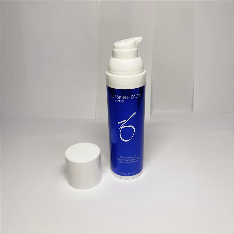 Atacado Saúde da Pele Diário Power Defense Soro 75ml Cuidados com a Pele Creme Facial 2.5oz Garrafa Azul Cosméticos Rápido Frete Grátis Marca Famosa de Alta Qualidade