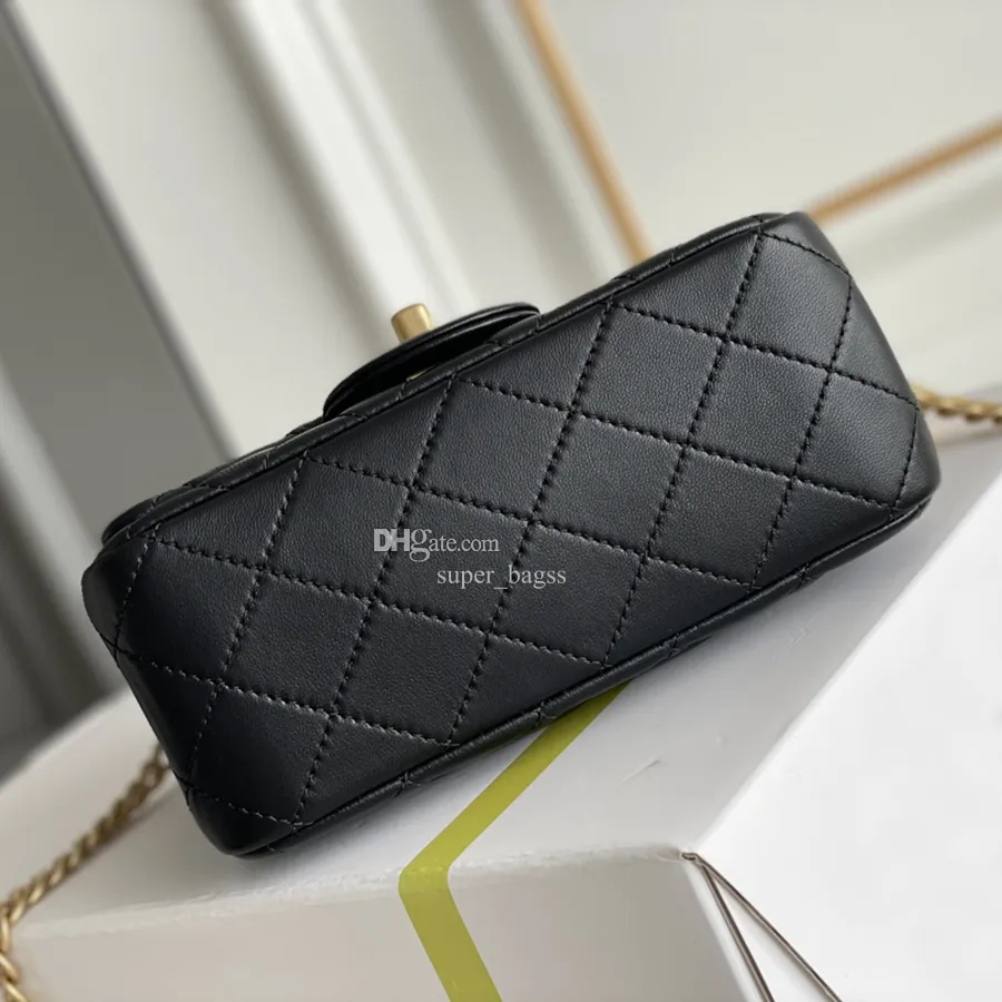 Luxury Chain Flap Genuine Leather Shoulder Bag for Women