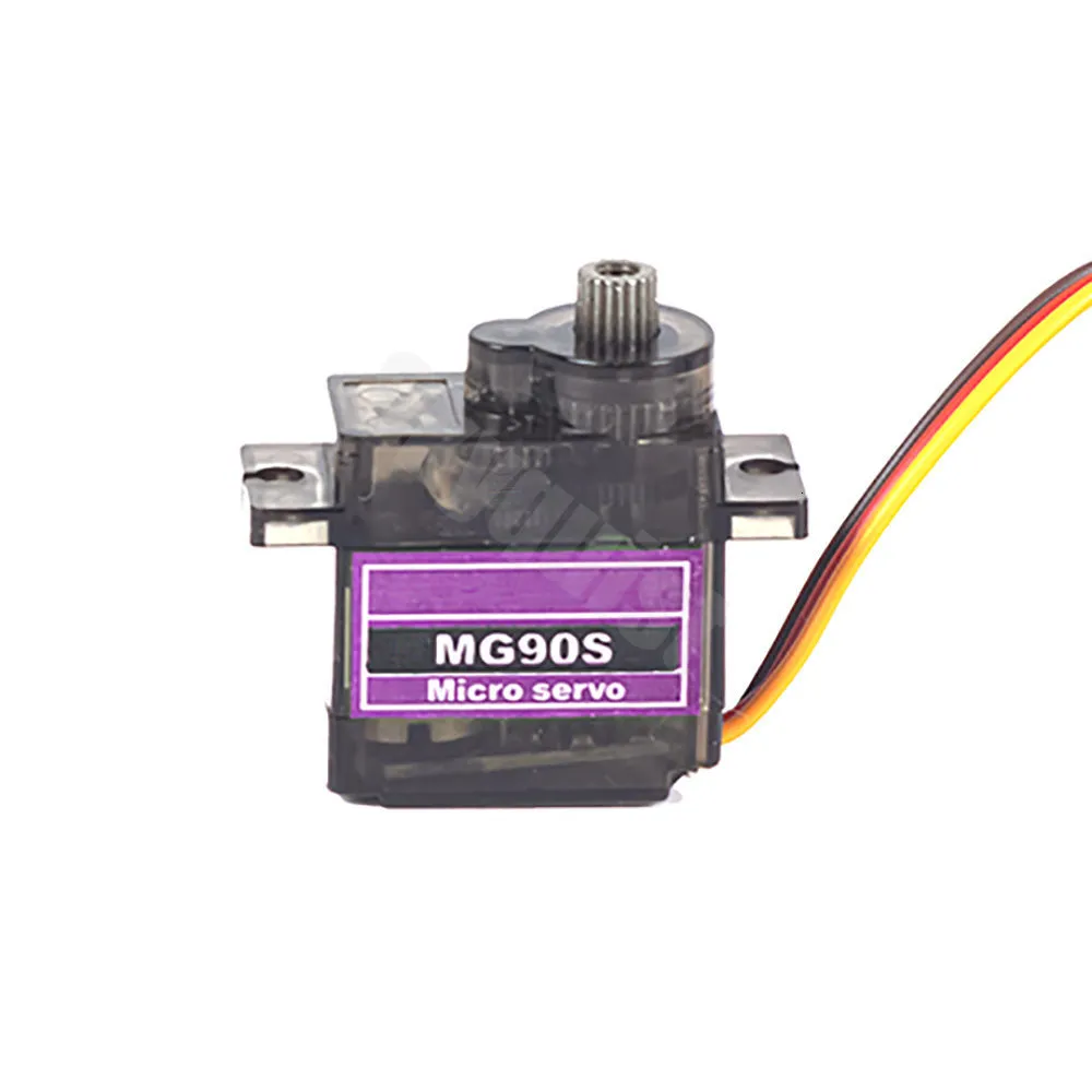 10 Stück Micro Servo 90S Metallgetriebe – Für RC Flugzeuge, Helikopter, Autos & Boote
