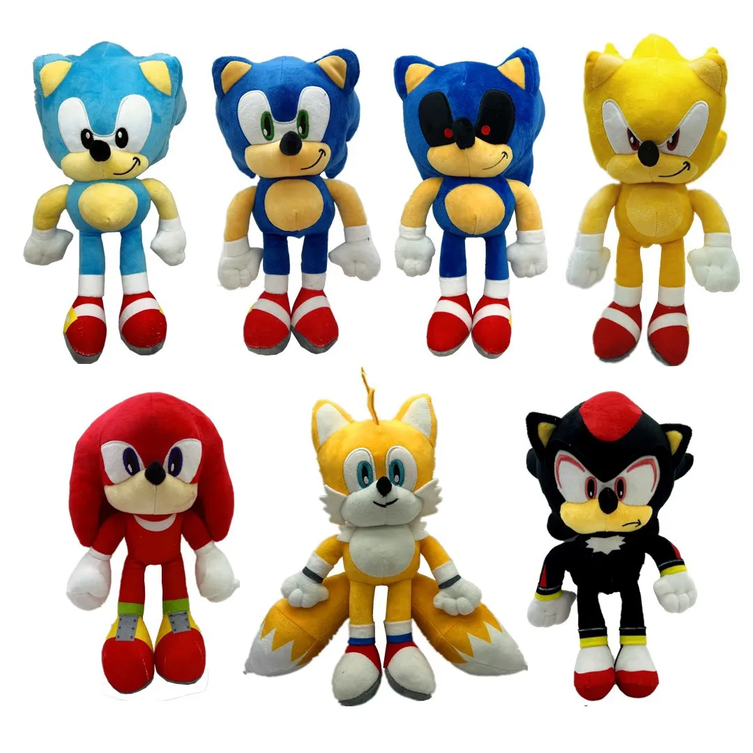 NEW 2023 Plush Dolls 30cm Supersonic Plush Toy Sonic Mouse Sonic Hedgehog Special styles