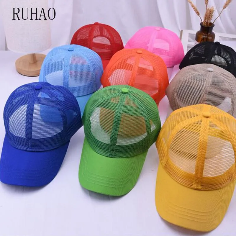 RUHAO Mens Solid Mesh Net Baseball Cap Summer Snapback Hat For Casual Hip  Hop Style From Hellosally, $12.91