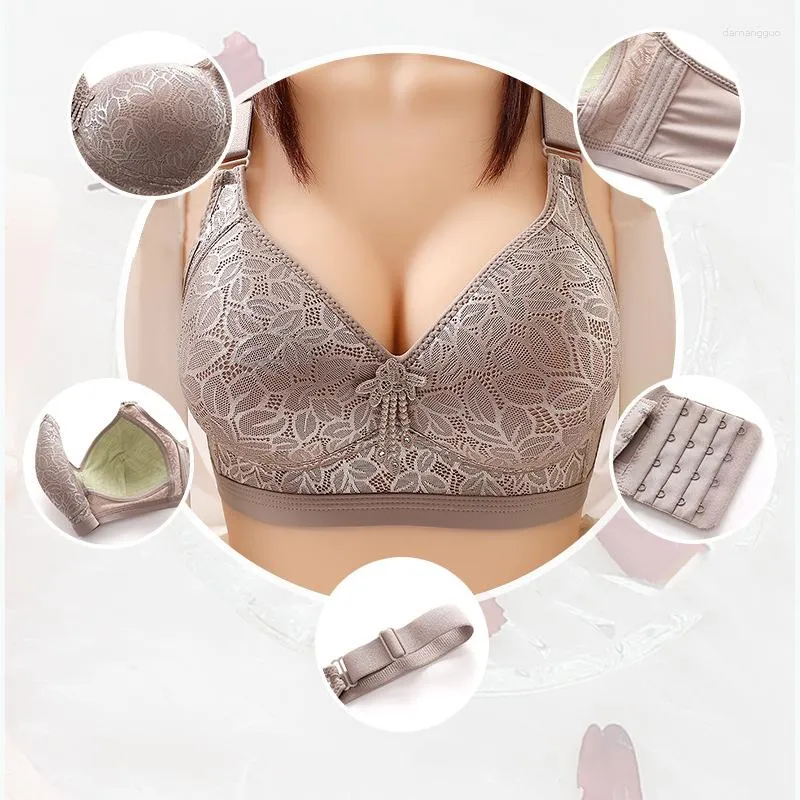 Plus Size Womens Push Up Bra Comfortable, Breathable, And