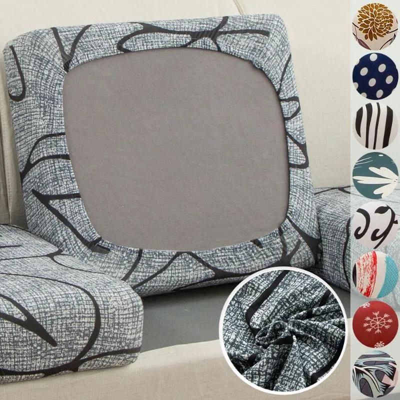 Pokrowce na krzesła Drukowana poszewka na poduszkę na sofę Salon Spandex Elastyczny narożnik w kształcie litery L Kanapa domowa Zdejmowane zwierzęta domowe