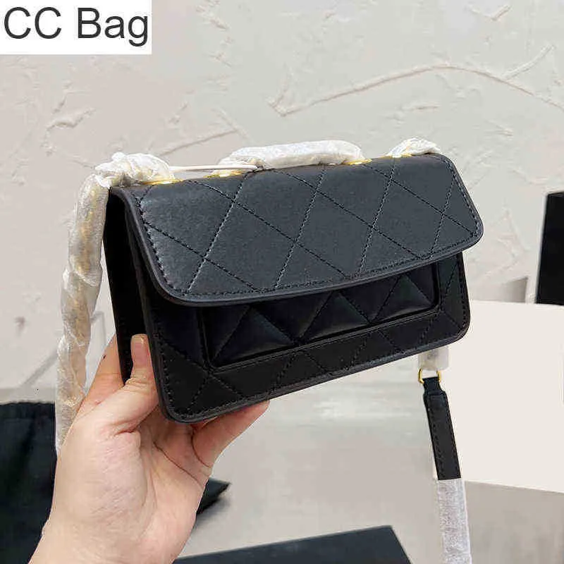 CC Bag Shopping s Vintage Mini Packet Lambskin France Lovely Women Ladies Fashion Ghw Cross Body Shoulder Cosmetic Turn Lock Purse De