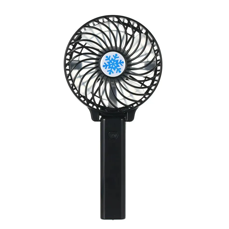 3Gadgets Portable Rechargeable USB Charging Cool Removable Rotating Handheld Mini Outdoor Fans Pocket Folding Fan Party Favor