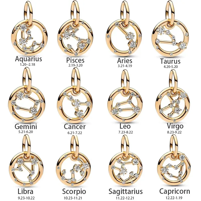 Designer 925 Sterling Silver Charms For Gorgeous 14K Gold Graduation Hat Star Family Tree Hanging Charm Bracelet Jewelry_voghion.com