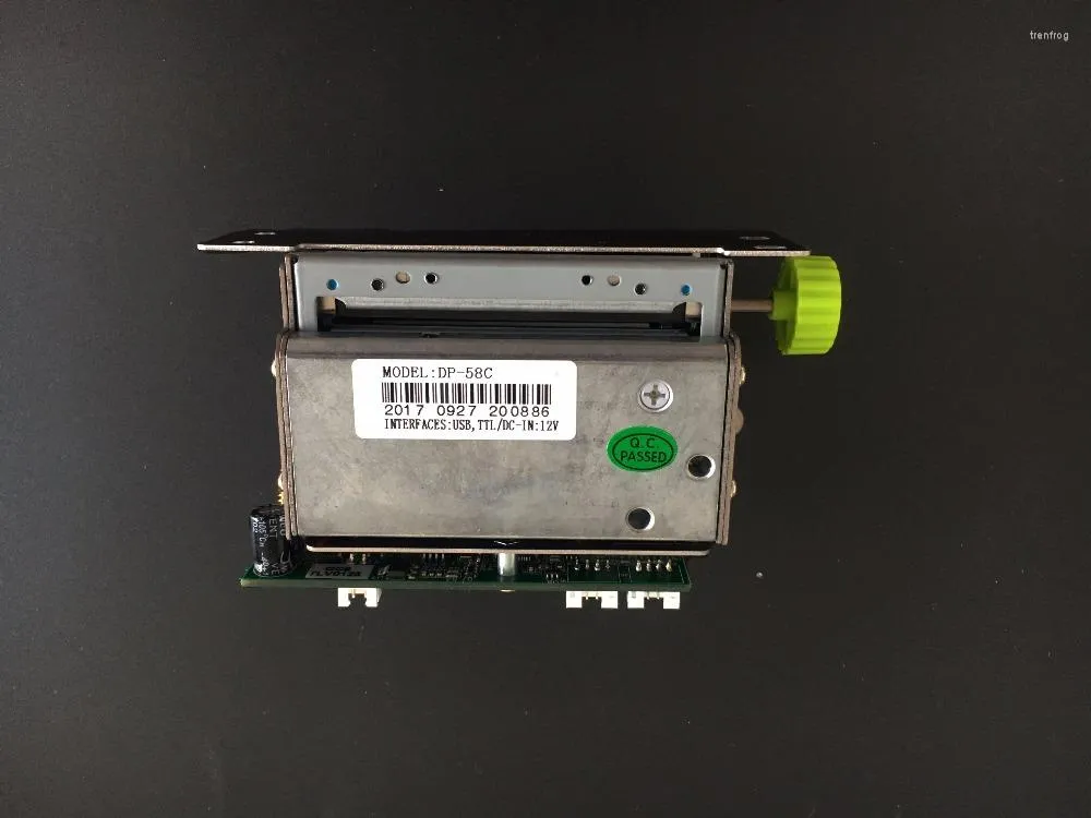 58 мм 12V RS232L/USB -код штрих -кода/Принтер парковки QR -кода с автозарезом