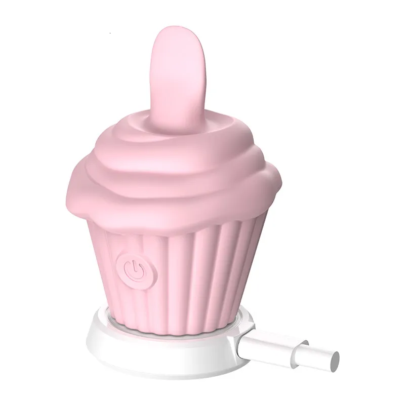 Vibratori Vibratore per gelato Vibratore per punto G femminile Lecca clitoride Stimolatore per capezzoli Lingua orale Massaggio alla figa Sesso_voghion.com
