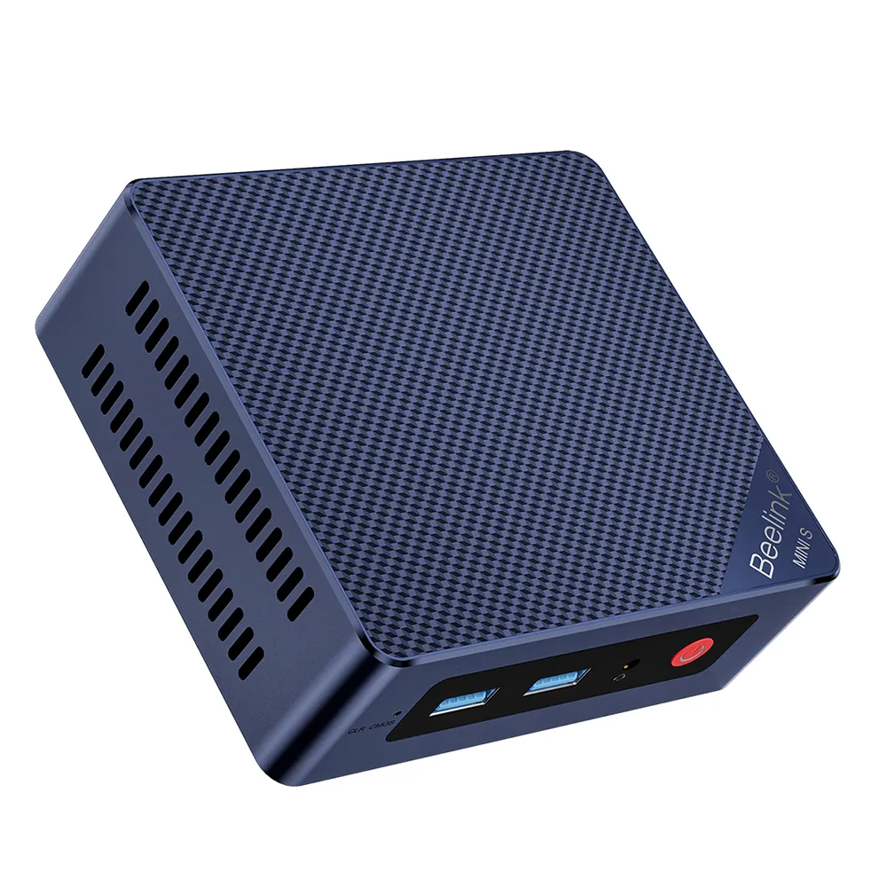 Beelink MINI S12 16GB 500GB ミニ PC Win11 第 12 世代インテル Alder Lake Wifi5 BT4.2 デュアル 1000M LAN デスクトップ