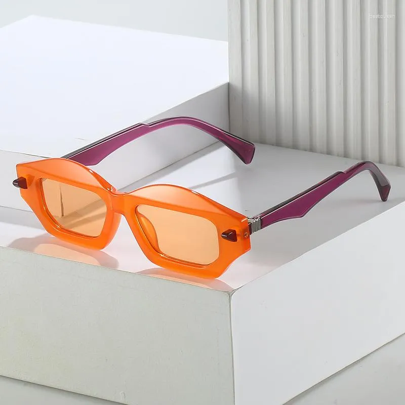 Солнцезащитные очки 2023 Персонализированные европейские и американские тенденции для женщин