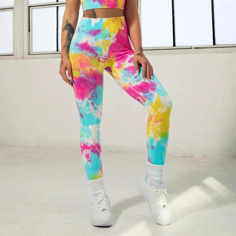 Damen-Leggings, Damen-Yoga-Hosen, Sport-Sportbekleidung, dehnbare Hebe-Fitness-Strumpfhose, nahtlose Gymnastik-Übungs-Squat-Kleidung